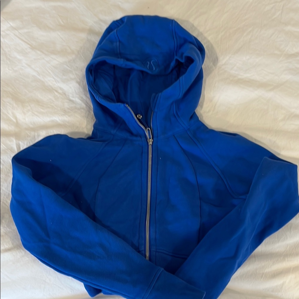 Lululemon Scuba Blue Hoodie size 0